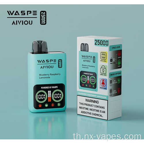 WASPE 25000 พัฟทิ้ง VAPE WHOLESALE